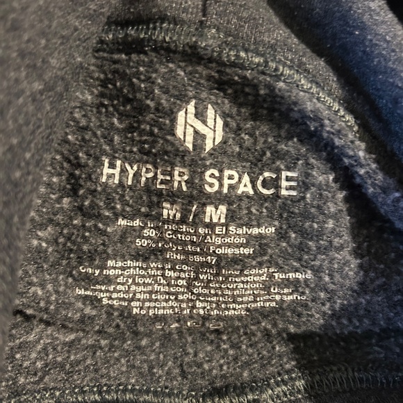 Hyper Space  NASA Astronaut Hoodie Sweatshirt - Picture 5 of 5